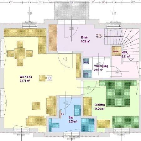 Apartmán Ferienwohnung Schatzkastchen - A45091 *